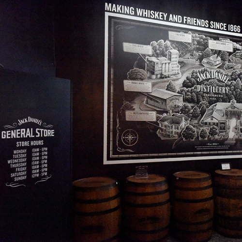 Jack Daniels General Store Merch Display 4 - By ImageSeller Merch Experts