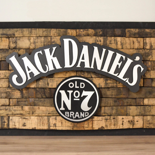 Jack Daniels Old No. 7 Brand Wood Sign - By ImageSeller Merch Experts